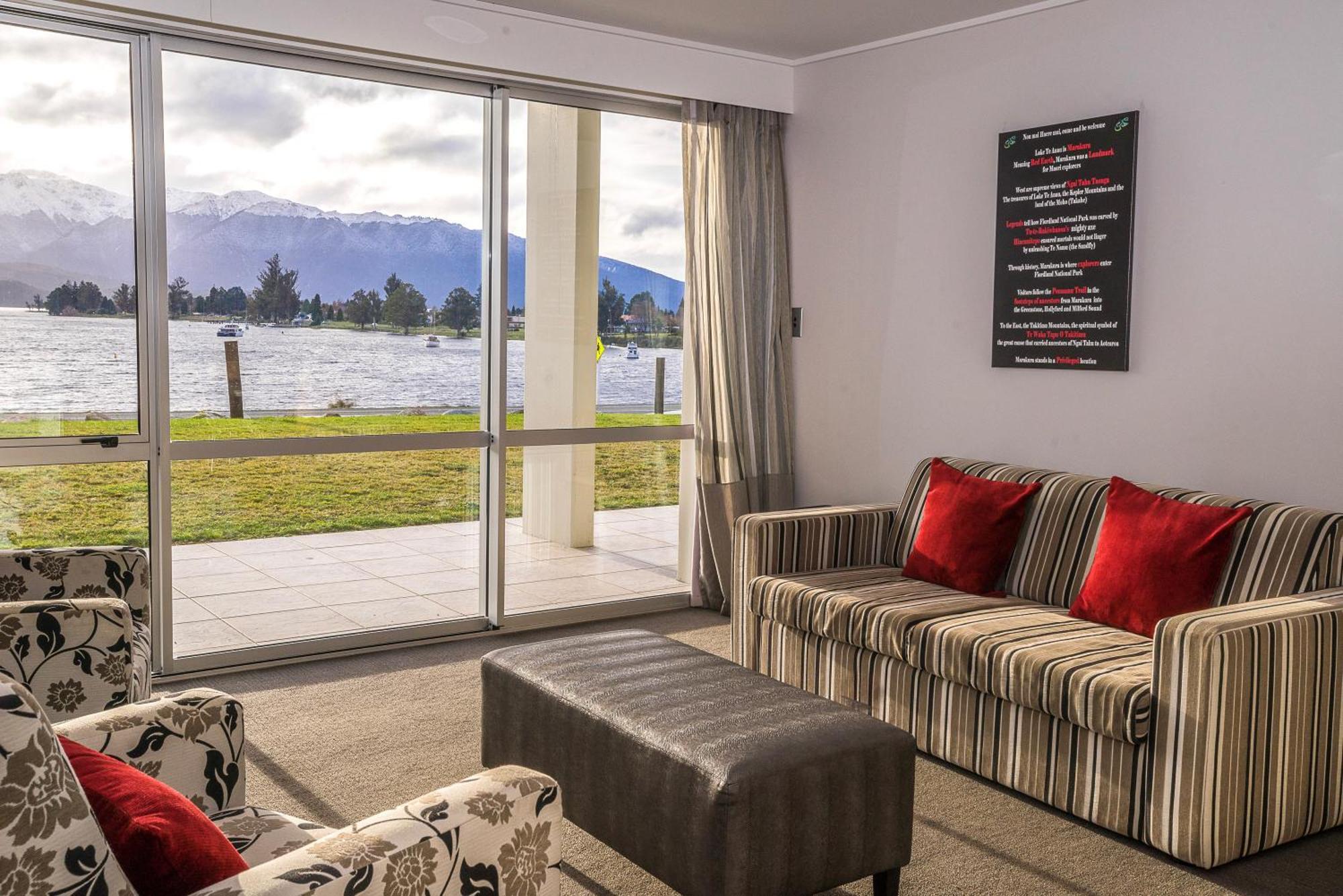 Marakura Deluxe Motel Te Anau Dış mekan fotoğraf